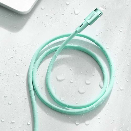 Joyroom Lightning - USB laidas 2.4A, 1.2m (S-1224N2), juoda spalva