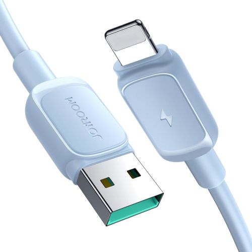 Joyroom USB - Lightning duomenų laidas, 2.4A, 480Mb/s, 1.2m (S-AL012A14), mėlyna spalva
