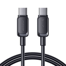 Joyroom Type-C - USB-C laidas Multi-Color Series laidas A14, 60 W, 480mb/s, 1.2m, (S-CC100A141B), juoda spalva