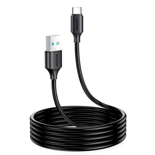 Joyroom USB - Type-C duomenų laidas, 3A, 480Mb/s, 2m, (S-UC027A9), juoda spalva