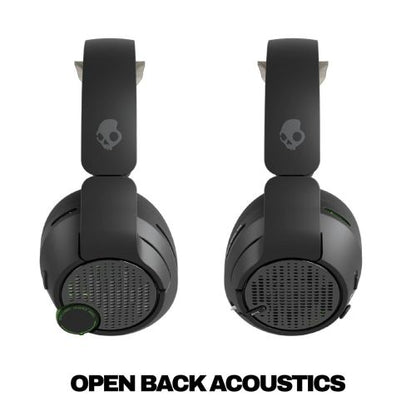 Skullcandy Crusher PLYR 720 Bluetooth belaidės ausis apgaubiančios ausinės su Mic, BT 5.3, skirtas XBOX, (S6PXW-T964), juoda