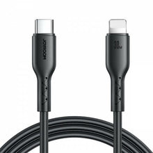 Joyroom Type-C - Lightning laidas greitasis įkroviklis Series 30 W, 1m, (SA26-CL3), juoda spalva