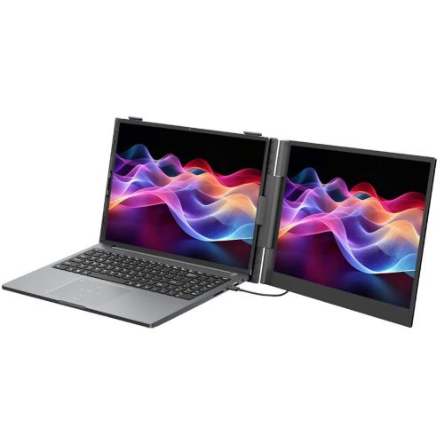 Blackview Single nešiojamas monitorius SCM8 15.3" skirtas Laptops wtih Sound System,, juoda spalva