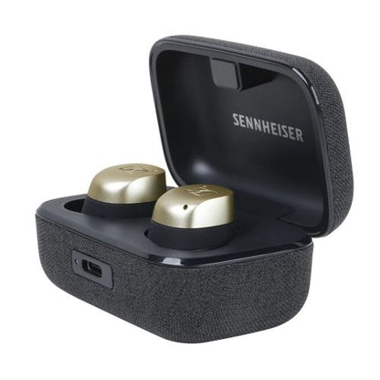 Sennheiser Momentum 4 True belaidis į ausis į ausis įdedamos ausinės, auksinė spalva