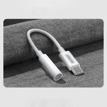 Joyroom keitiklis Type-C į 3.5 mm Mini Jack laidas skirtas Smartphones, (SH-C1), balta spalva