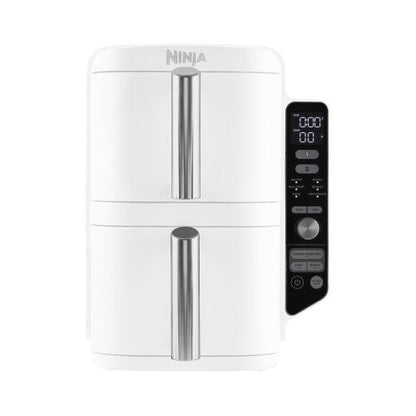 Ninja Foodi Vertical Double Drower Smart karšto oro gruzdintuvė 9.5L SL400EU, balta spalva