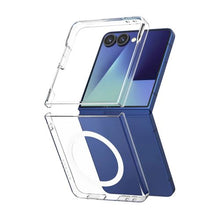Ringke Galaxy Z Flip 7 dėklas Slim magnetinis, skaidri spalva