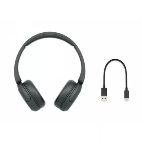 Sony WH-CH520 Bluetooth ant ausų dedamos ausinės BT 5.2,, juoda spalva