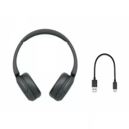 Sony WH-CH520 Bluetooth ant ausų dedamos ausinės BT 5.2,, juoda spalva