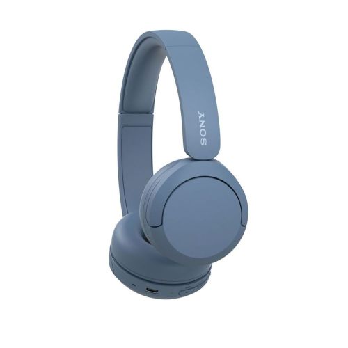 Sony WH-CH520 Bluetooth ant ausų dedamos ausinės BT 5.2,, mėlyna spalva
