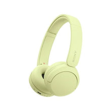 Sony WH-CH520 Bluetooth ant ausų dedamos ausinės BT 5.2,, geltona spalva