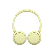 Sony WH-CH520 Bluetooth ant ausų dedamos ausinės BT 5.2,, geltona spalva