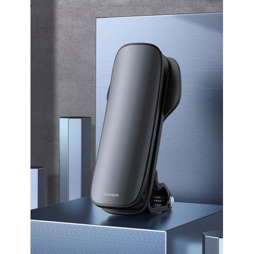 Baseus automobilinis laikiklis Big Mouth Pro series laikiklis (4,7 - 6,5 inch) (SUDZ-A01), juoda spalva