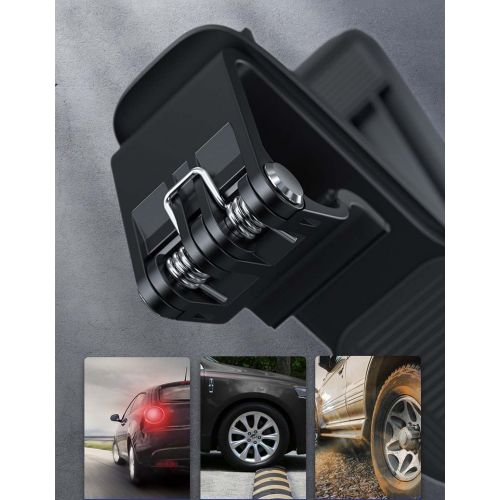 Baseus automobilinis laikiklis Big Mouth Pro series laikiklis (4,7 - 6,5 inch) (SUDZ-A01), juoda spalva