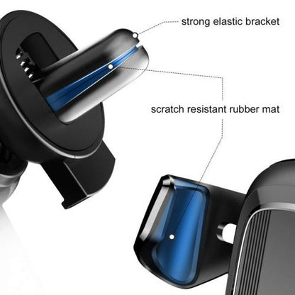 Baseus automobilinis laikiklis Gravity telefono laikiklis (SUYL-01), juoda spalva