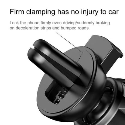 Baseus automobilinis laikiklis Gravity telefono laikiklis (SUYL-01), juoda spalva