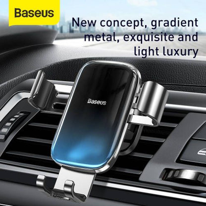 Baseus automobilinis laikiklis Glaze Gravity telefono laikiklis (SUYL-LG01), juoda spalva