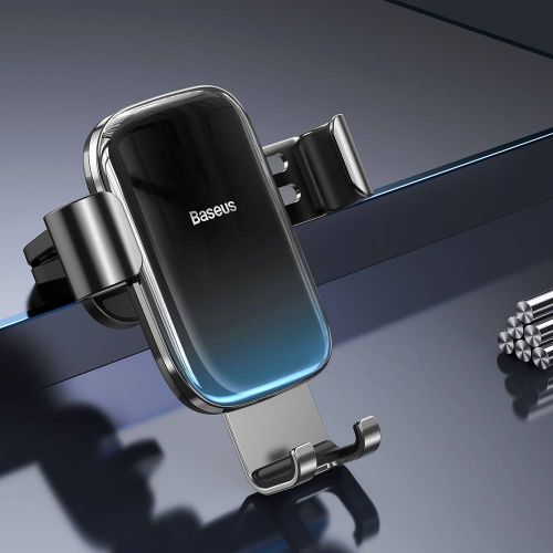 Baseus automobilinis laikiklis Glaze Gravity telefono laikiklis (SUYL-LG01), juoda spalva