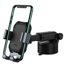 Baseus automobilinis laikiklis Tank Gravity telefono laikiklis su suction base Tarnish (SUYL-TK01), juoda spalva