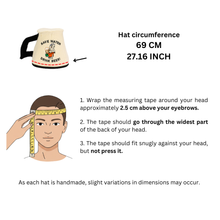 Wool Sauna Hat - Save Water Drink Beer | Funny Sauna Gift