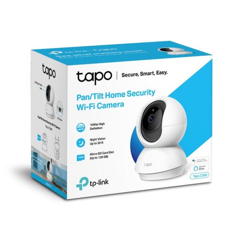TP-Link kamera Tapo TC70 Wi-Fi Indoor Security 1080P, 360 Degrees,, balta spalva