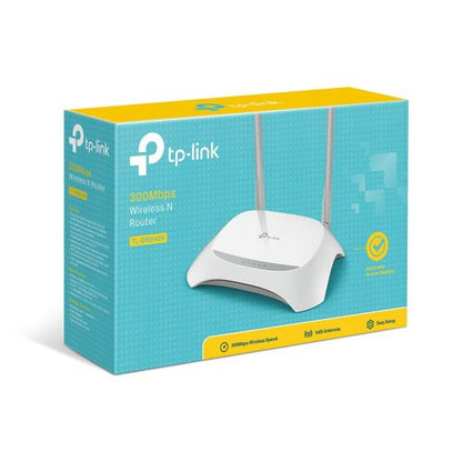 TP-Link Wi-Fi maršrutizatorius TL-WR840N, 300Mbps, LAN/WAN, 802.11n,, balta spalva
