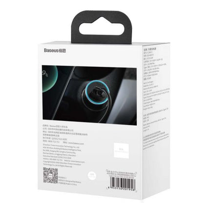 Baseus automobilinis įkroviklis Golden Contactor Pro Dual Quick įkroviklis U+C, PD 3.0, QC 4+, SCP FCP AFC (su USB - Type C