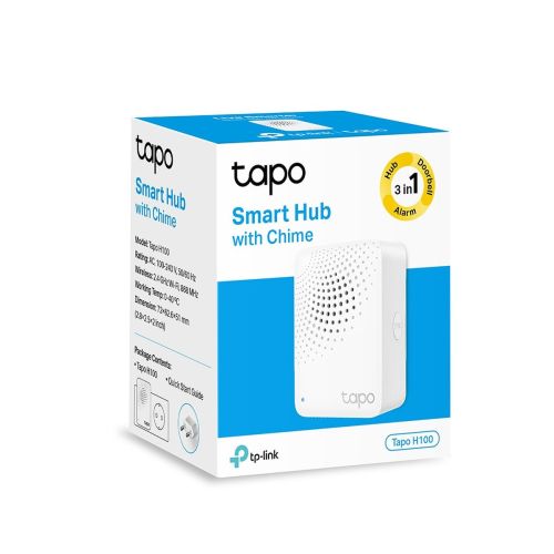 TP-Link Smart Doorbell Tapo H100 belaidis, balta spalva