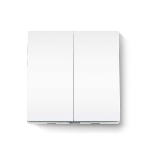 TP-Link išmanusis sieninis jungiklis Double Tapo S220 belaidis, balta spalva