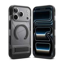 Ringke iPhone 17 Pro Max dėklas UX magnetinis Smoke, juoda spalva