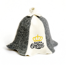 Sauna Hat 'Sauna Queen', 100% Wool