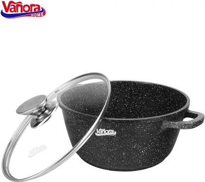 Puodas aliuminio su keramikos danga 2.6L 20x8.5cm VN-ME-20CL VANORA