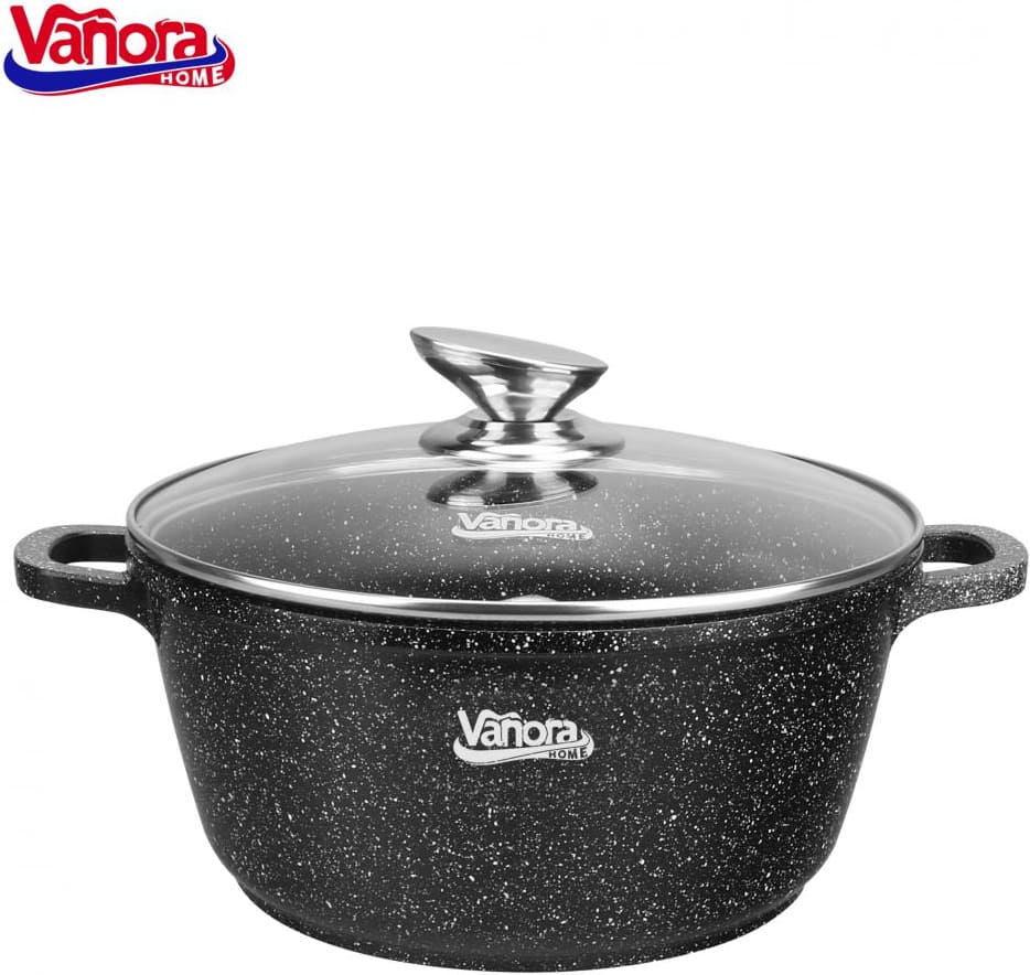 Puodas aliuminio su keramikos danga 2.6L 20x8.5cm VN-ME-20CL VANORA