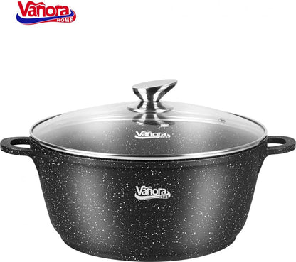 Puodas aliuminio su keramikos danga 11.6L 32x14.5cm VN-ME-32CL VANORA