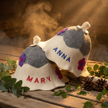 Personalized sauna hat