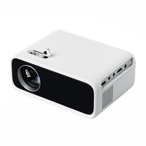 Wanbo projektorius Mini Pro nešiojamas 720p su Android system, balta spalva