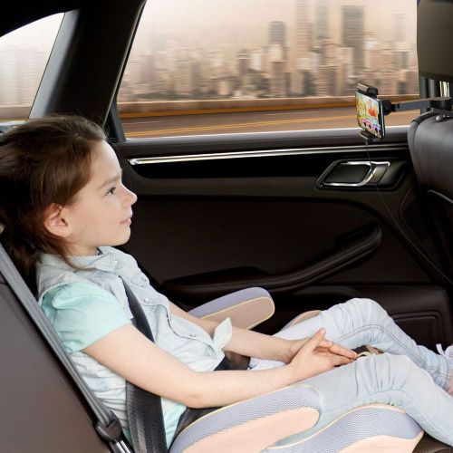 Baseus automobilinis laikiklis belaidis įkroviklis Energy Storage Backseat telefono laikiklis 15 W (WXHZ-01), juoda spalva