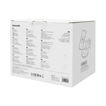 Baseus belaidis įkroviklis Swan stovas 3-in-1 magnetinis įkroviklis su TypeC laidas 15 W, 1m (WXTE000101), juoda spalva