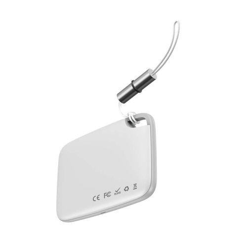 Baseus Home Intelligent T2 keychain mini belaidis key ir other object finder (ZLFDQT2-02), balta spalva