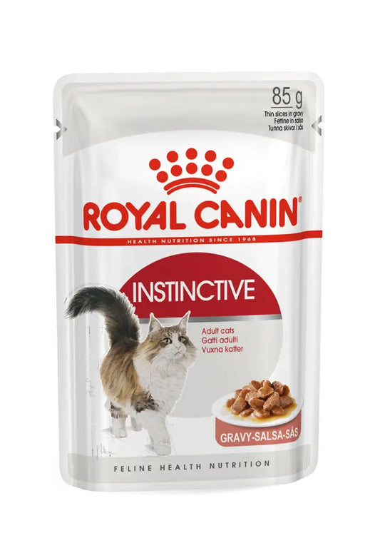 Instinctive Gravy - Karma mokra dla dorosłych kotów 12x85g