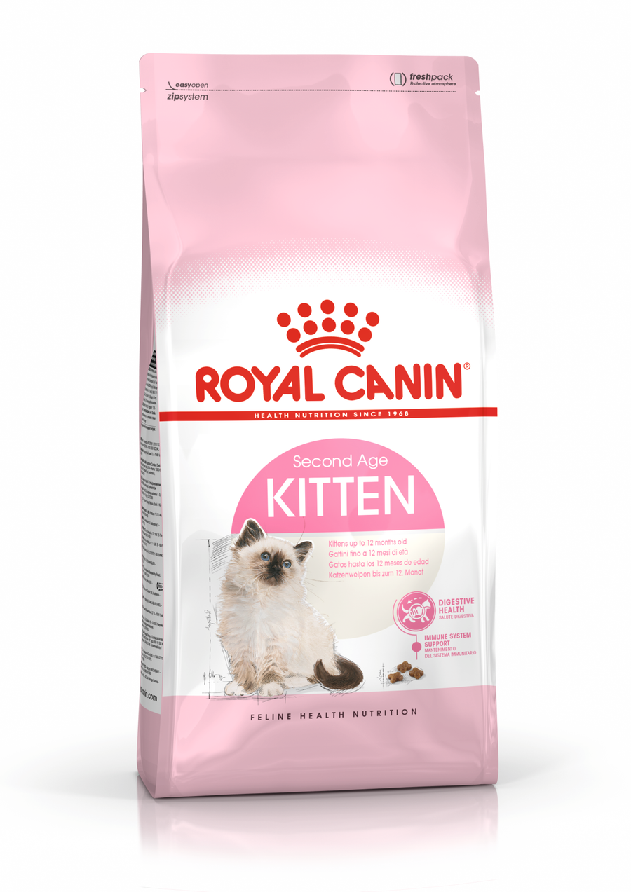 KITTEN sausas pašaras katei