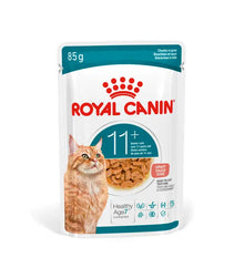 ROYAL CANIN Ageing 11+ Gravy - Wet Food for Senior Cats 12x85g