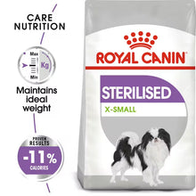 Royal Canin X-Small Sterilised – sausas pašaras sterilizuotiems labai mažų veislių šunims