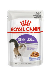 Sterilised Jelly - Wet Food for Sterilised Cats 12x85g