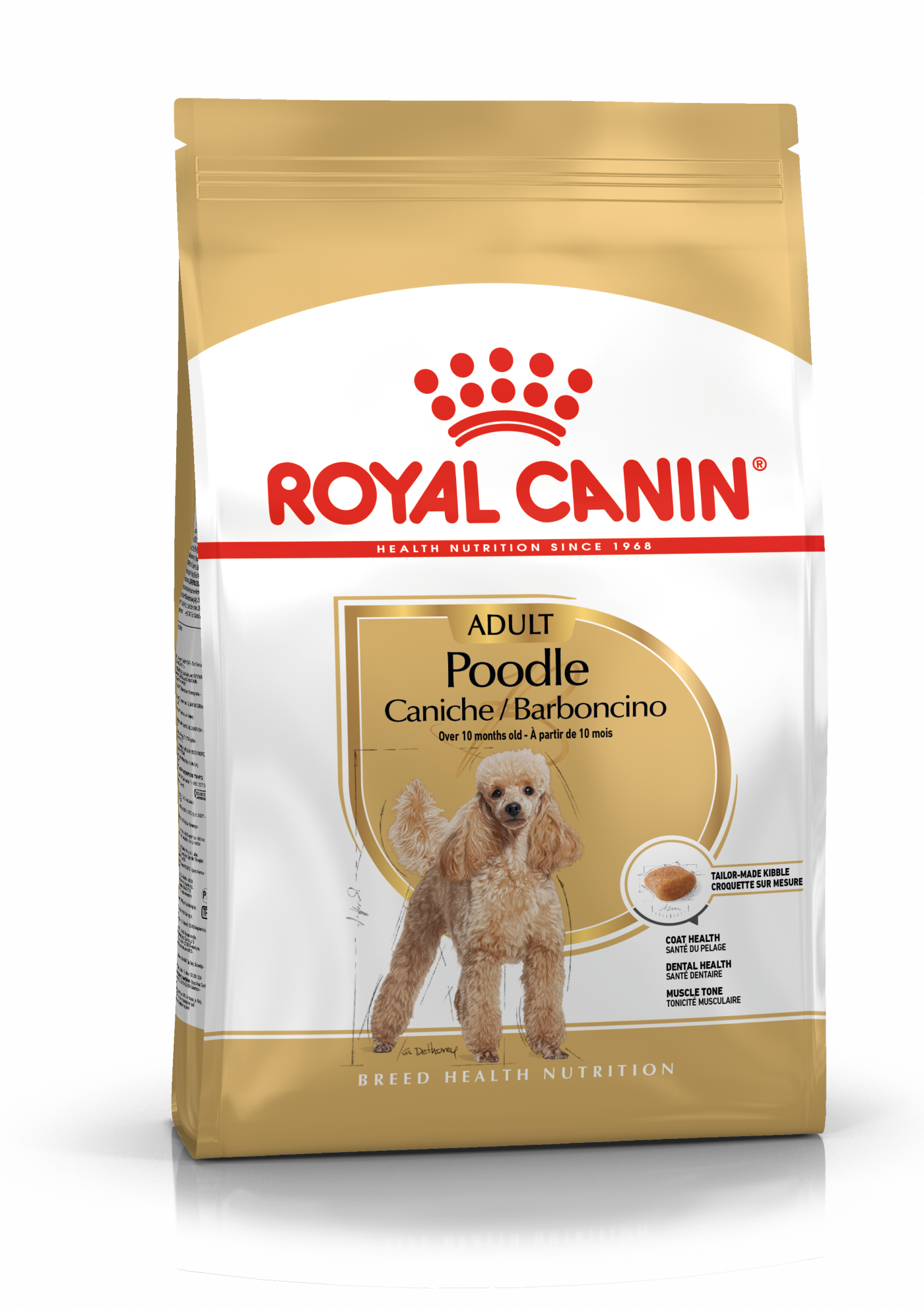 Poodle Adult dry dog ​​food