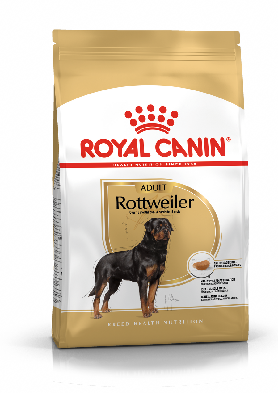 Sucha karma dla dorosłych psów Rottweiler