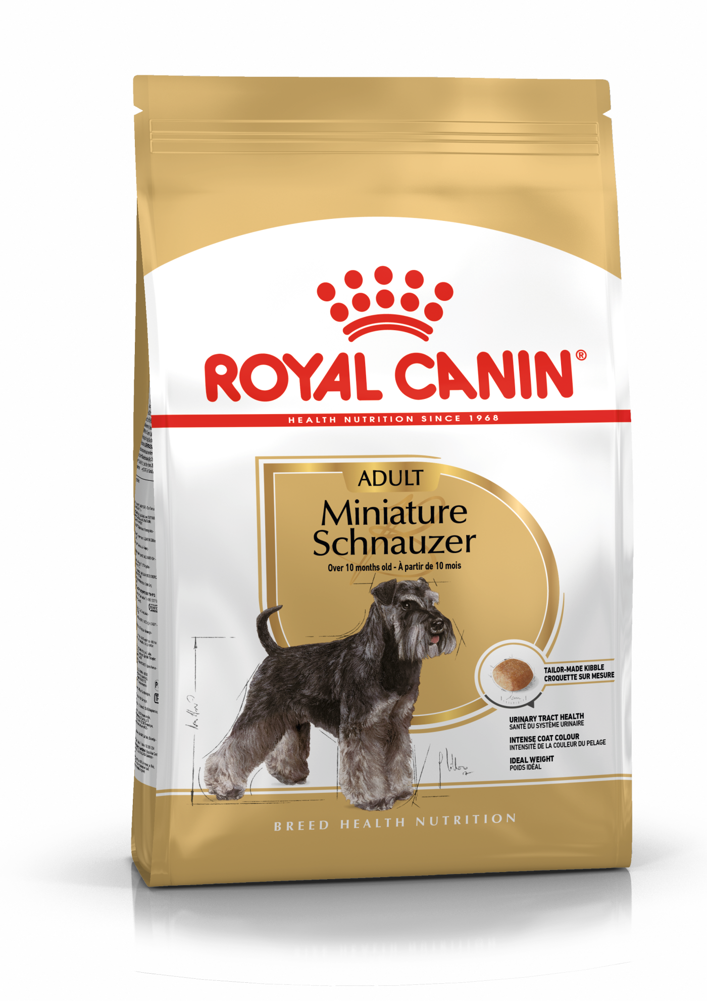 Miniature Schnauzer Adult dry dog ​​food