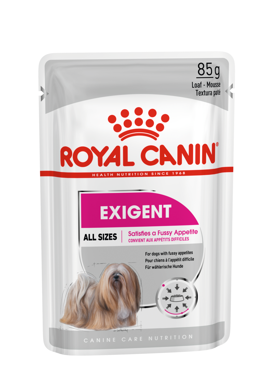 Royal Canin Exigent Loaf Wet Dog Food 12x85g
