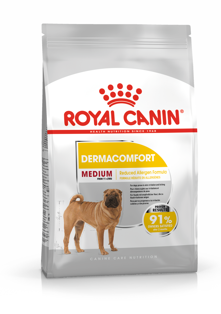 Medium Dermacomfort sausas pašaras šuniui