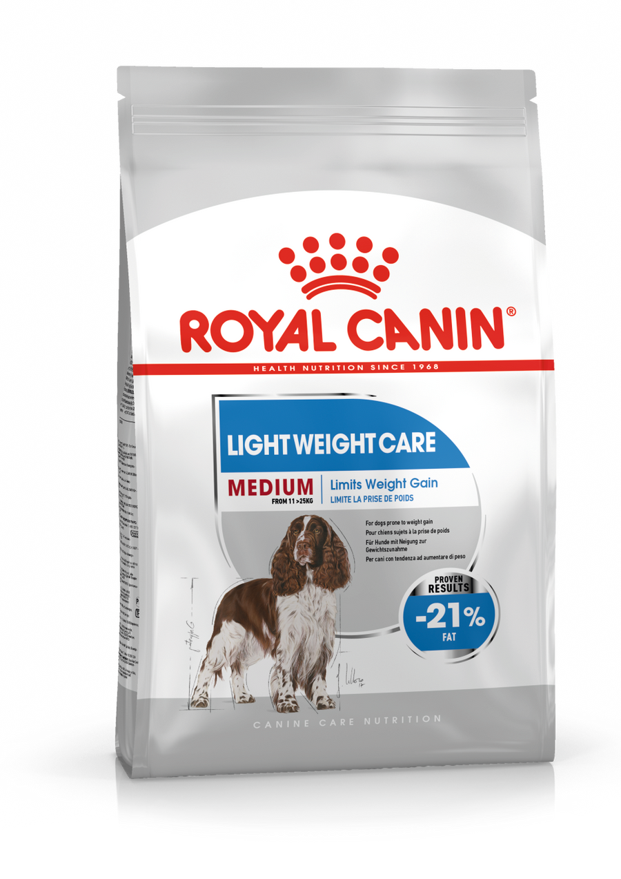 Sucha karma dla psa Medium Light Weight Care